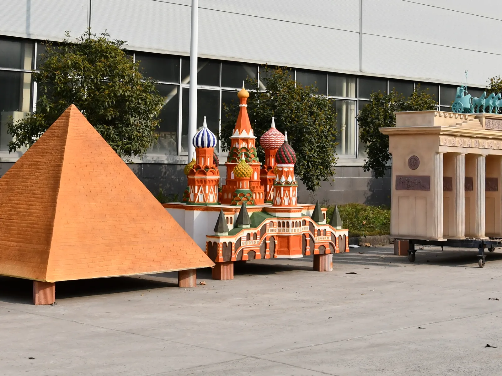 Wahrzeichen der Welt – Miniaturen – mietbare Ausstellung von Camar Exhibitions